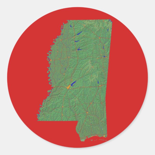 Adesivo Sticker Map (Frente)