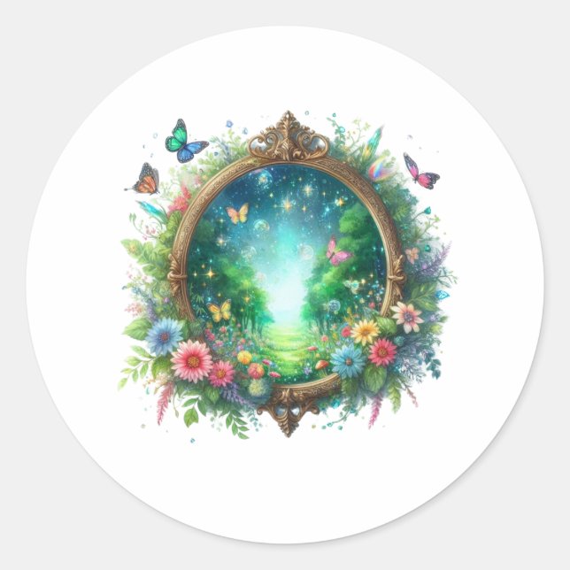 Adesivo sticker mirroir magique  (Frente)
