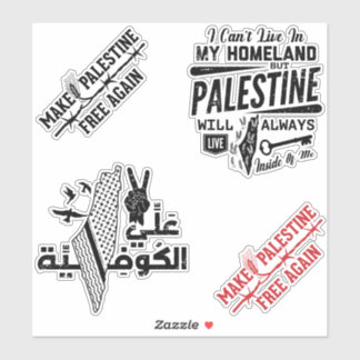 Adesivo Sticker Pack 2 da resistência à liberdade na Pales