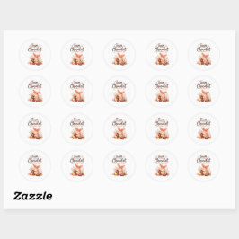 Adesivo sticker Pâques gourmand lapin chocolat