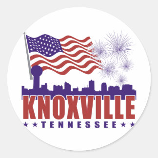 Adesivo Sticker Patriótico do Tennessee Knoxville
