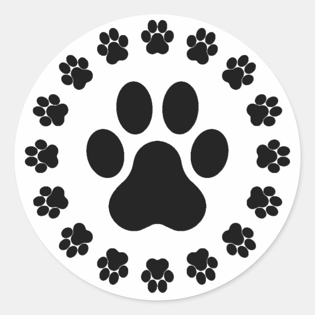 Adesivo sticker paws (Frente)