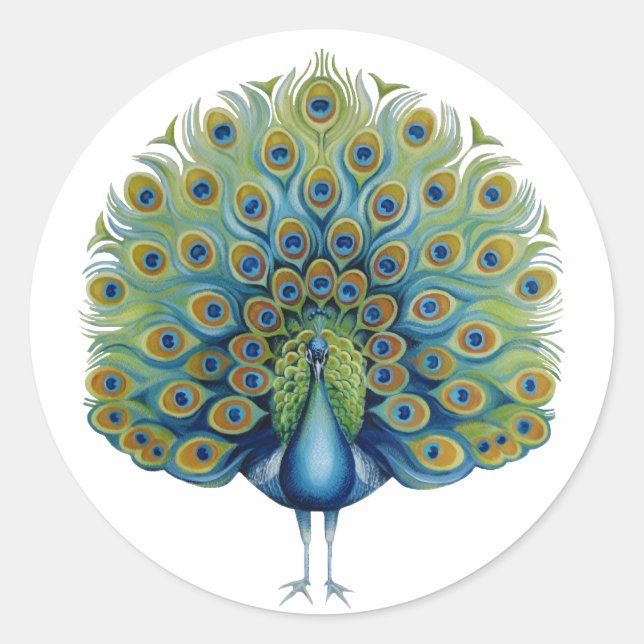 Adesivo Sticker Peacock (Frente)