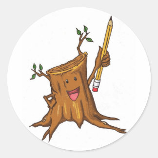 Adesivo Sticker (pequeno) branco