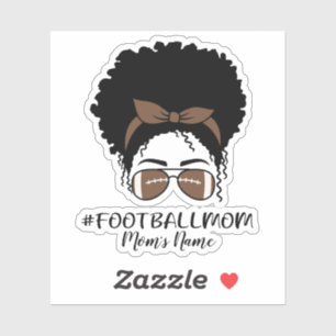 Adesivo Sticker Personalizado da Mãe de Futebol