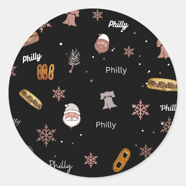 Adesivo Sticker-Philly Natal (Frente)