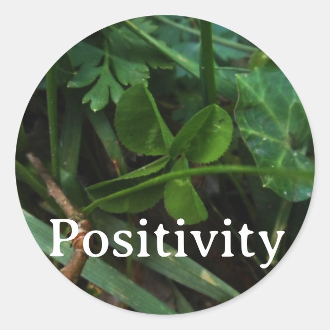Adesivo Sticker 'Positivity' (Frente)