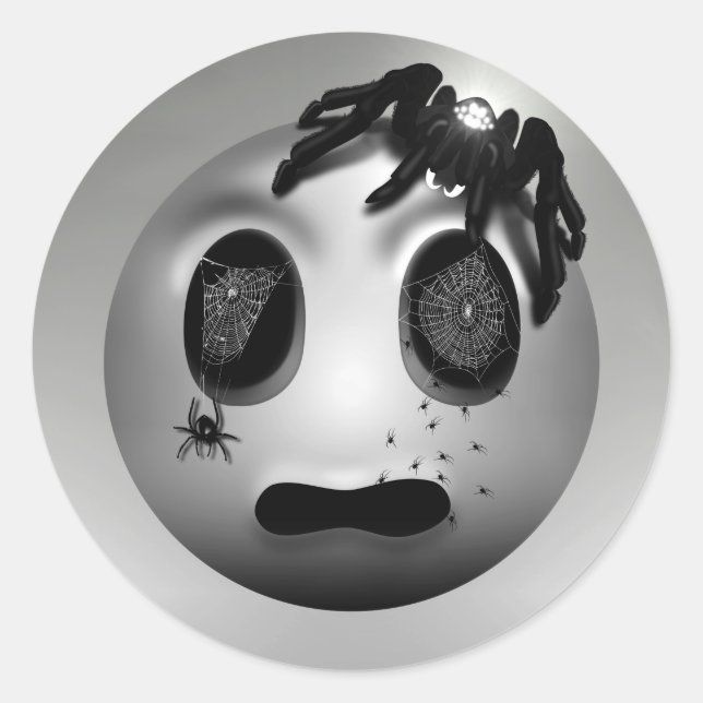 Adesivo Sticker Rond Spidermoji (Frente)