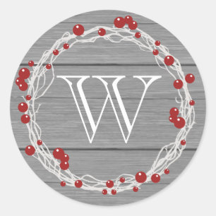 Adesivo Sticker Rustic Noel