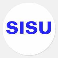 Sticker SISU Natureza e Espírito das Pessoas finla