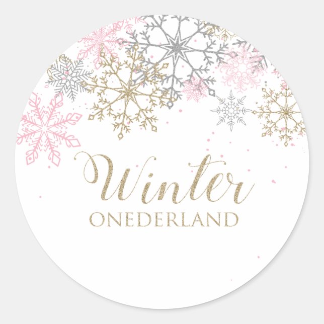 Adesivo Sticker Snowflaker do Onderland Inverno (Frente)