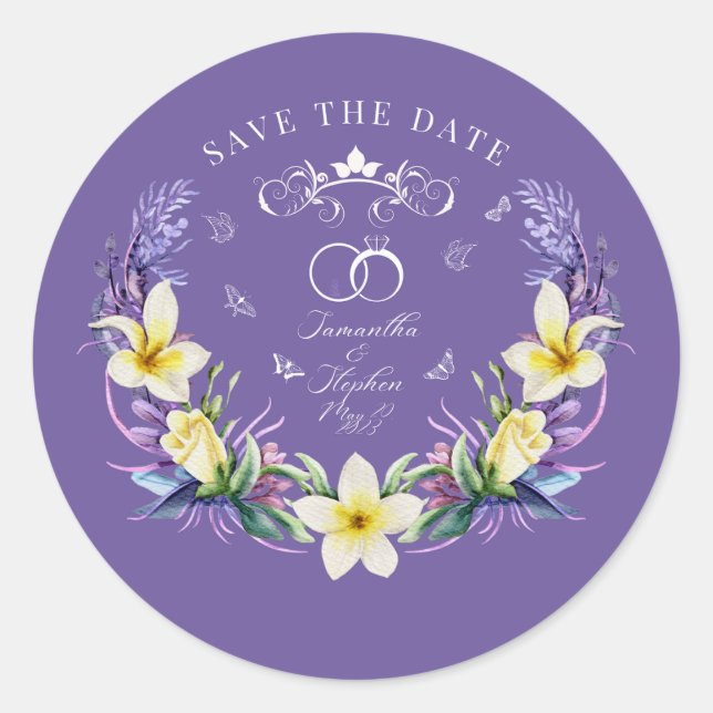 ADESIVO STICKER SOUS THEME MARIAGE (Frente)