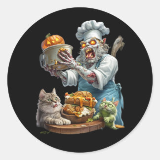 Adesivo Sticker. The creepy cook is cooking.