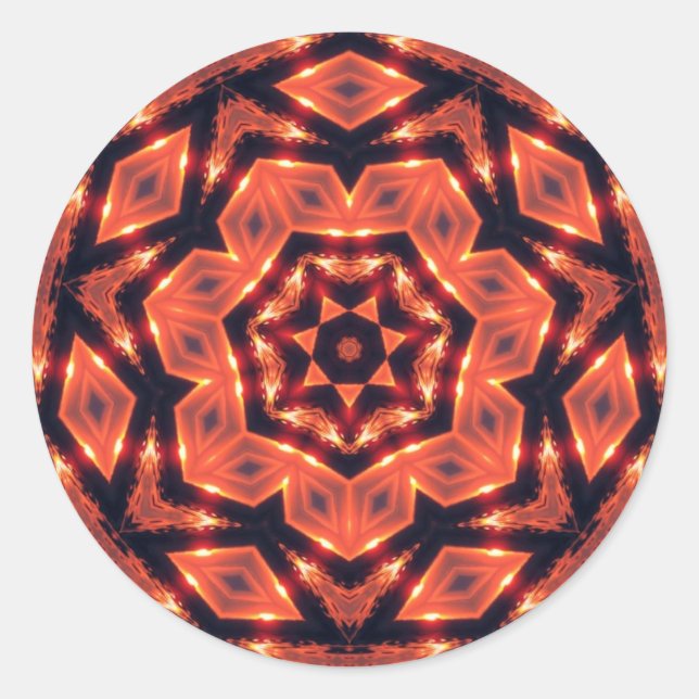 Adesivo Sticker tribal-geometriks (Frente)