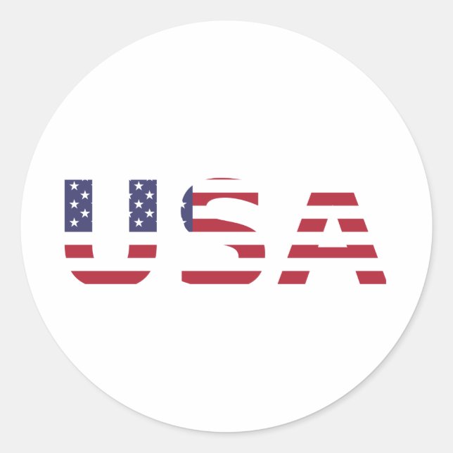 Adesivo Sticker USA (Frente)