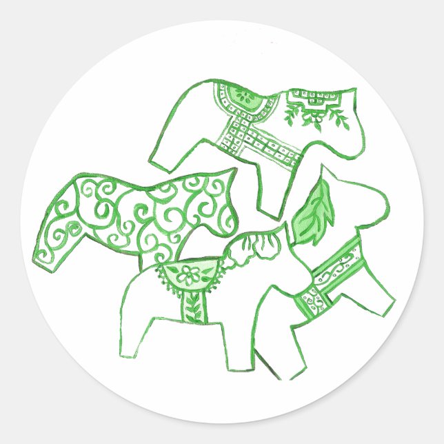 Adesivo Sticker vermelho e branco (Frente)