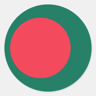 Adesivo Sticker with Flag of Bangladesh