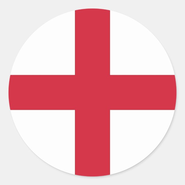 Adesivo Sticker with Flag of England (Frente)