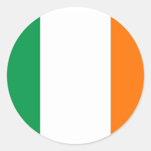 Adesivo Sticker with Flag of Ireland
