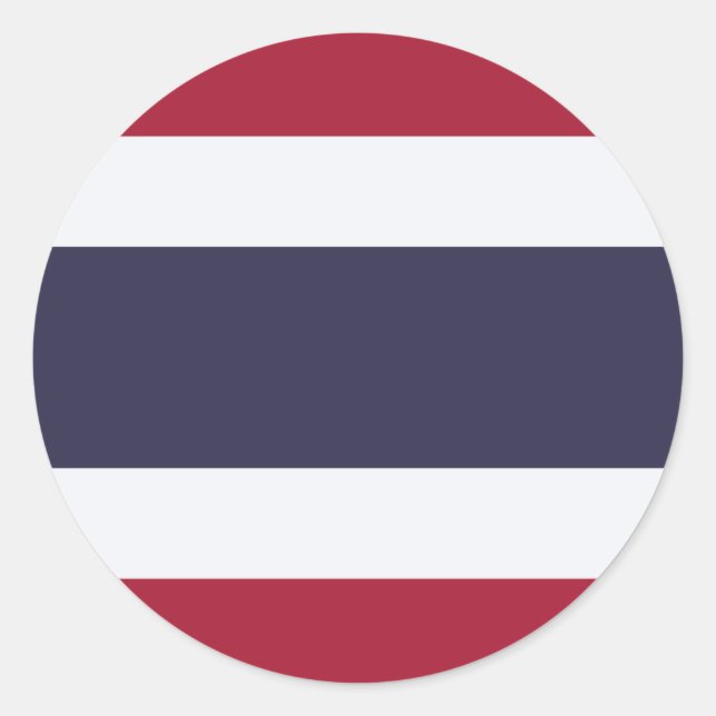 Adesivo Sticker with Flag of Thailand (Frente)