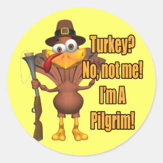 Adesivo Stickers - Ação de Graças à Turquia