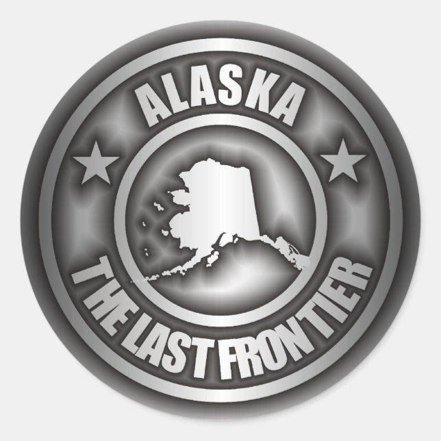 Adesivo Stickers "Alaska Steel" (Frente)