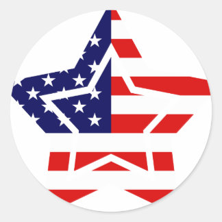 Adesivo Stickers American Flag