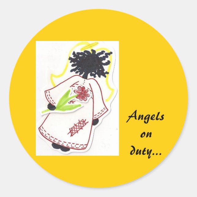 Adesivo Stickers - Angel (Frente)