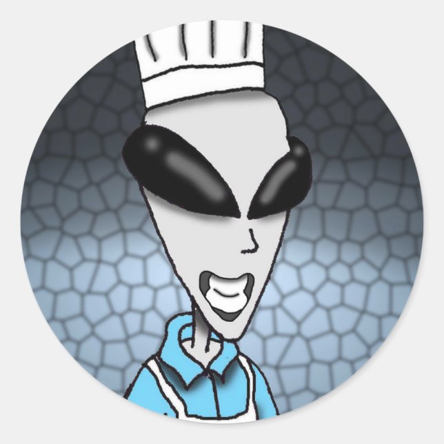 Adesivo Stickers - Área 51 Gym o cozinheiro (Frente)