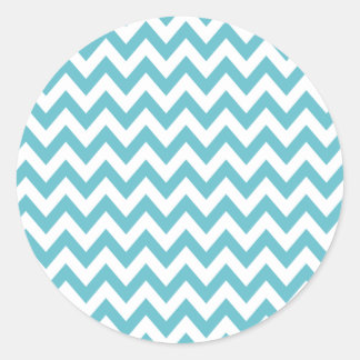 Adesivo Stickers Blue Chevron