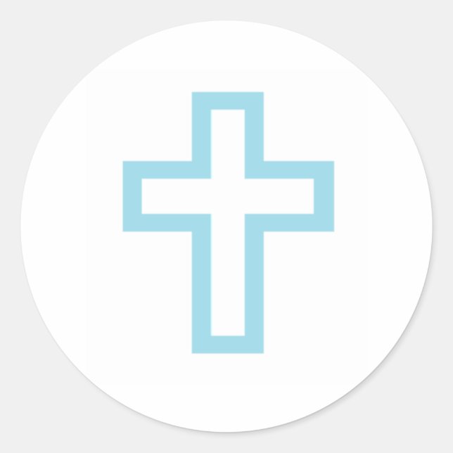 Adesivo Stickers "Blue Cross" (Frente)
