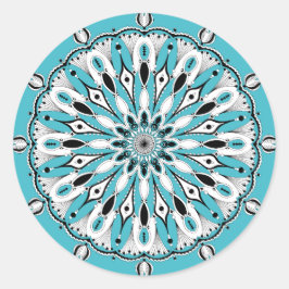 Adesivo Stickers Blue Mandala (Design 2)