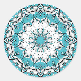 Adesivo Stickers Blue Mandala (Design 3)