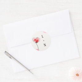Adesivo Stickers "Coquelicots"