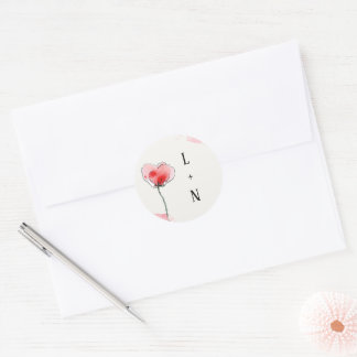 Adesivo Stickers "Coquelicots"