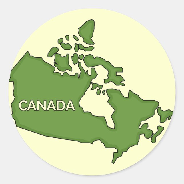 Adesivo Stickers Country of Canada (Frente)