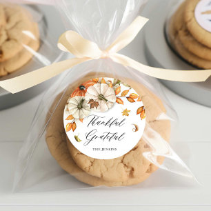 Adesivo Stickers da Família Rustic de Ação de Graças