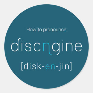 Adesivo Stickers Disk-En-Jin