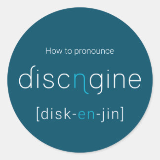 Adesivo Stickers Disk-En-Jin