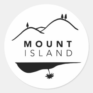 Adesivo Stickers do Monte Island