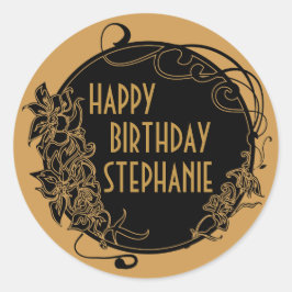 Adesivo Stickers do Partido Vintage de 1920