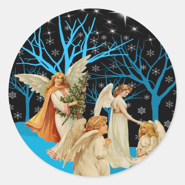 Adesivo Stickers dos ângulos de inverno (Frente)