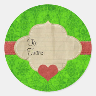 Adesivo Stickers Edição limitada Natal “from-to” n°