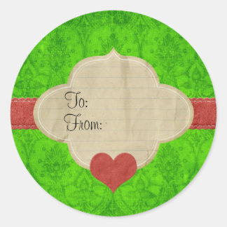 Adesivo Stickers Edição limitada Natal “from-to” n°3