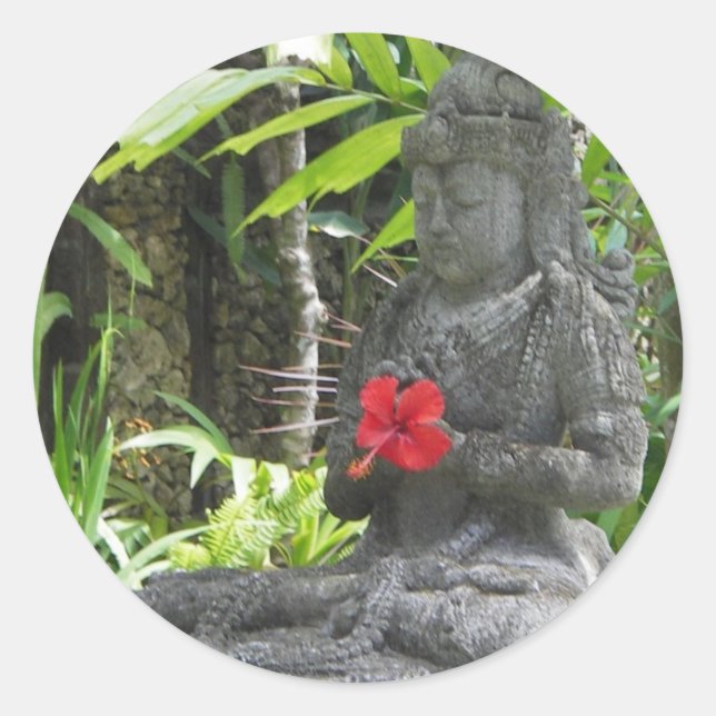 Adesivo Stickers: Estátua Bali (Frente)