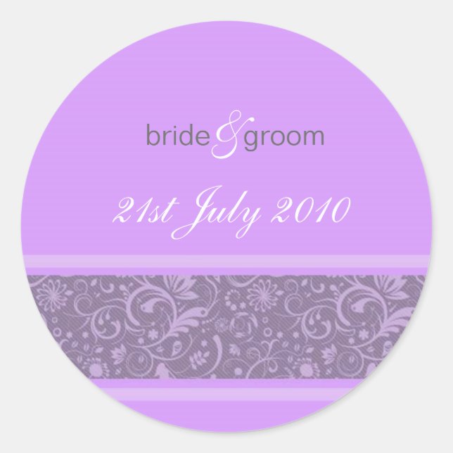 Adesivo Stickers - Fantasia Floral - Lavanda (Frente)