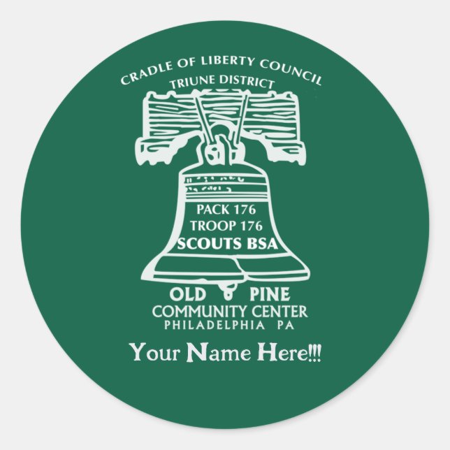 Adesivo Stickers -Forest Green (Personalized)  (Frente)