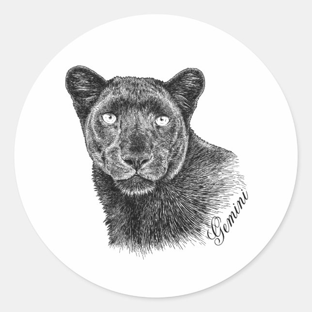 Adesivo Stickers - Gemini (Frente)