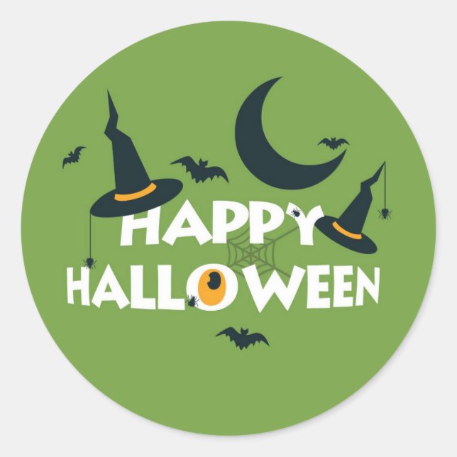 Adesivo Stickers Halloween (Frente)