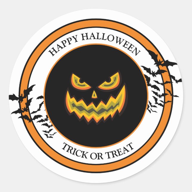 Adesivo Stickers Halloween (Frente)